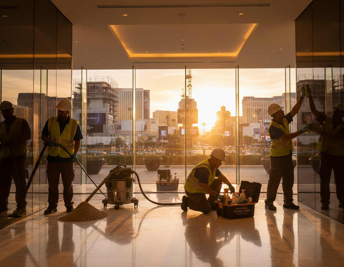 post construction cleaning in Vegas